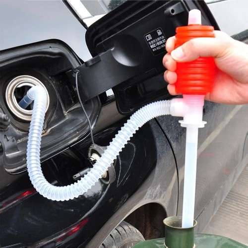 Manual hand syphon pump fuel - manual,